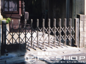 のカーゲート アルシャインM型Aタイプ　片開き 施工例