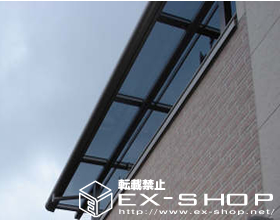 のバルコニー・ベランダ屋根 セイバーテラス 単体  屋根タイプ  積雪〜20cm対応 施工例