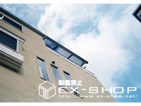 のバルコニー・ベランダ屋根 ライザーテラス R型 単体  屋根タイプ  積雪〜20cm対応 施工例