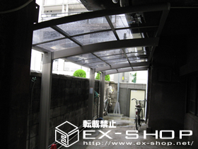 のカーポート カーブポートシグマII　延長タイプ  積雪〜20cm対応 施工例