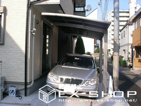 のカーポート カーブポートシグマII ミニ 積雪〜20cm対応 施工例