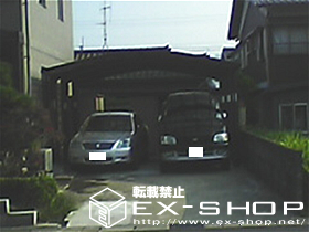 のカーポート レグナスポートシグマ  M合掌タイプ  積雪〜50cm対応 施工例