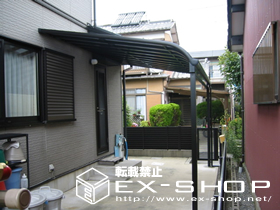 のテラス屋根 アルファテラス RB型 単体 テラスタイプ  積雪〜20cm対応 施工例