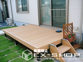 のウッドデッキ リコステージ 施工例