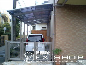 のカーポート ルーフポートシグマ  縦連棟タイプ  積雪〜20cm対応 施工例