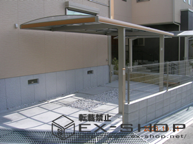 のカーポート キューブポートプラスレギュラー 施工例