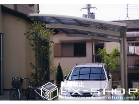 のカーポート カーブポートシグマII  積雪〜20cm対応 施工例