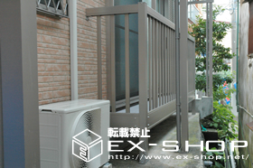 のバルコニー アクトステージA型 太格子 施工例