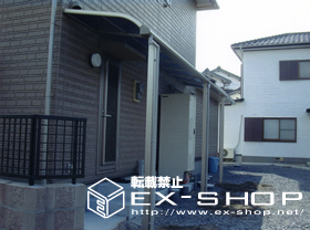 のテラス屋根 プリミテラス R型 単体 テラスタイプ  積雪〜20cm対応 施工例