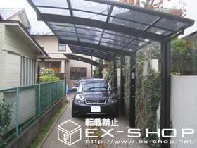 のカーポート カーブポートシグマII  積雪〜20cm対応 施工例