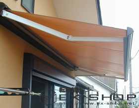 のオーニング・日よけ 彩鳥C型 ボックスタイプ 施工例