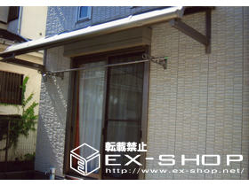 のテラス屋根 アルファテラスRB型 単体 ルーフタイプ  積雪〜20cm対応 施工例