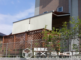 のオーニング・日よけ 彩鳥CR型 ボックスタイプ 施工例