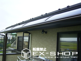 のバルコニー・ベランダ屋根 プリミテラス R型 単体  屋根タイプ  積雪〜20cm対応 施工例