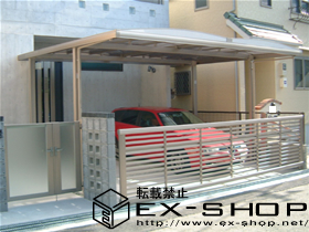 のカーゲート ワイドオーバードアR3型 施工例