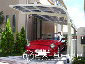 のカーポート テールポートシグマ  積雪〜20cm対応 施工例