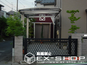 のカーポート キューブポート レギュラー 施工例