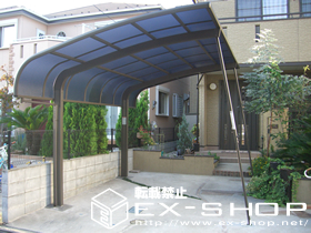 のカーポート テールポートシグマ  積雪〜20cm対応 施工例