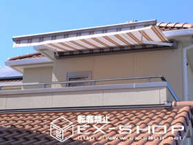 のオーニング・日よけ 彩鳥C型 ボックスタイプ 施工例