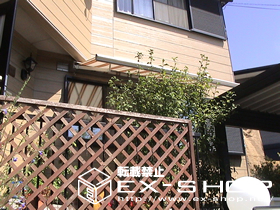 のオーニング・日よけ 彩鳥C型 ボックスタイプ 施工例