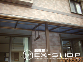 のテラス屋根 プリミテラス R型 連棟 テラスタイプ  積雪〜20cm対応 施工例