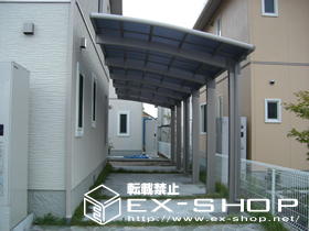 のカーポート レグナスポートシグマ  縦連棟タイプ  積雪〜50cm対応 施工例