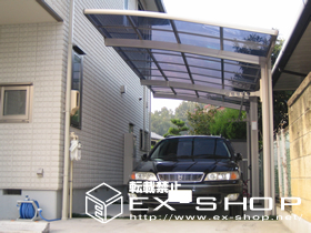 のカーポート カーブポートシグマII　延長タイプ  積雪〜20cm対応 施工例