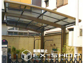 のカーポート カーブポートシグマII  積雪〜20cm対応 施工例