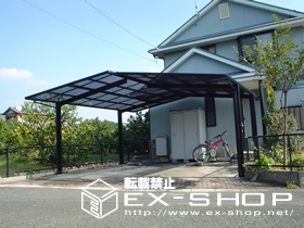 のカーポート レークポートシグマＩＩ  M合掌タイプ  積雪〜20cm対応 施工例