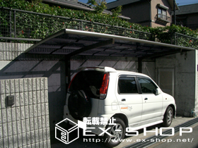 のカーポート カーブポートシグマII ミニ 積雪〜20cm対応 施工例