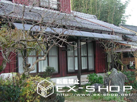 のテラス屋根 ライザーテラス R型 連棟 テラスタイプ  積雪〜20cm対応 施工例