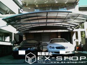のカーポート マルチスクエア　ワイドタイプ 施工例