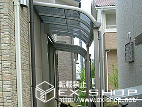 のテラス屋根 アルファテラスRB型 単体 テラスタイプ  積雪〜20cm対応 施工例