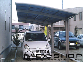 のカーポート カーブポートシグマII　延長タイプ  積雪〜20cm対応 施工例