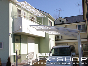 のカーポート カーブポートシグマII  積雪〜20cm対応 施工例