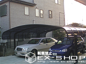 のカーポート テールポートシグマ ワイドタイプ  積雪〜20cm対応 施工例