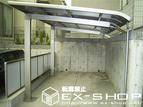 のカーポート レガーナポートシグマ  積雪〜20cm対応 + サイドスクリーン 施工例