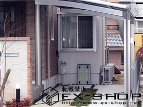 のカーポート カーブポートシグマII  積雪〜20cm対応 施工例