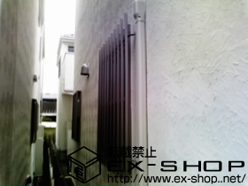 の面格子・窓格子 アルミ面格子A型　たて格子 施工例