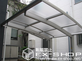 のサイクルポート・駐輪場 レイナポートミニ オープンタイプ 積雪〜20cm対応 施工例