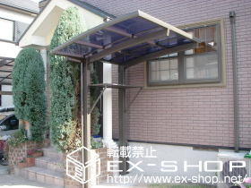 のサイクルポート・駐輪場 カーブポートシグマIII ミニ 積雪〜20cm対応 施工例