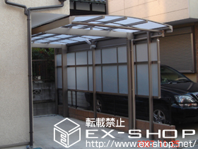 のカーポート キューブポート レギュラー 積雪〜20cm対応 施工例