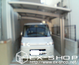 のカーポート カーブポートシグマIII 積雪〜20cm対応 施工例