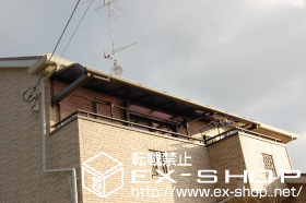 のバルコニー・ベランダ屋根 アルファテラス RB型 連棟 ルーフタイプ  積雪〜20cm対応 施工例