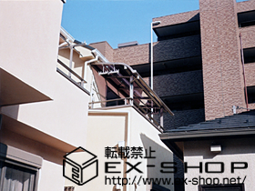 のバルコニー・ベランダ屋根 ライザーテラスII R型 施工例