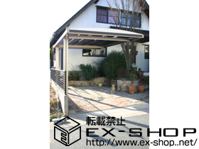 のカーポート キューブポートプラス レギュラー 積雪〜20cm対応 施工例