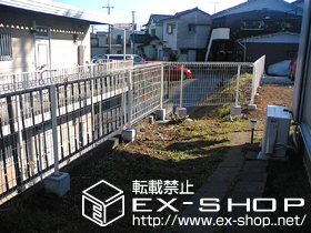 のフェンス・柵 イーネットフェンス1型 施工例
