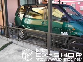 のフェンス・柵 プリレオR13型フェンス 施工例