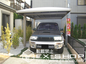 のカーポート キューブポートプラス レギュラー 積雪〜20cm対応 施工例