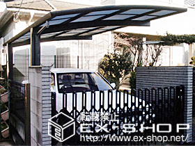 のフェンス・柵 ハイグリッドフェンスN8型　2スパン 施工例